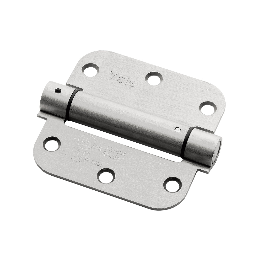 Bisagra Con Resorte Yale 3.5 x 3.5 Pulgadas Inoxidable