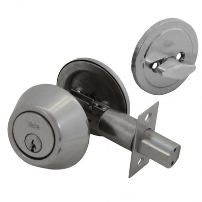 Cerrojo Auxiliar Llave/Perilla Bronce