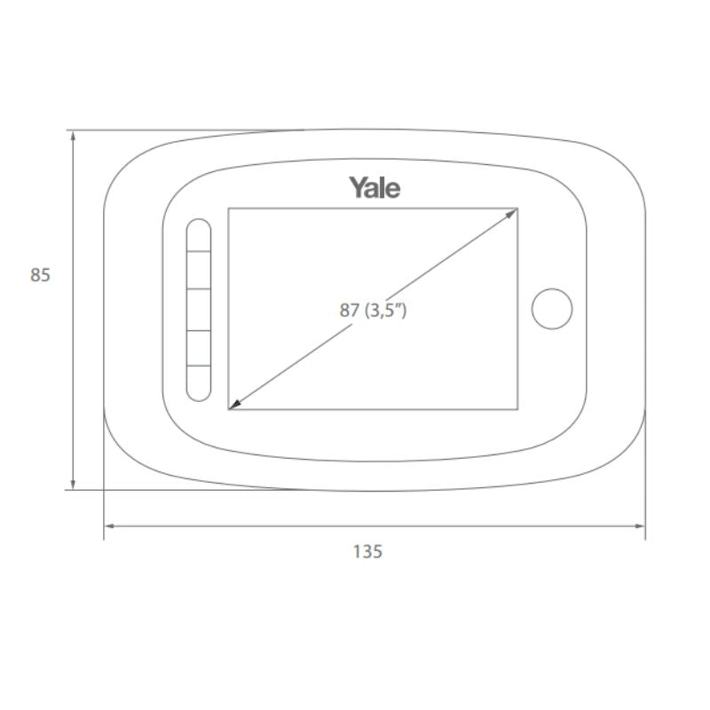 Ojo Mágico Digital Real View Pro - Cámara infrarroja para baja luminosidad