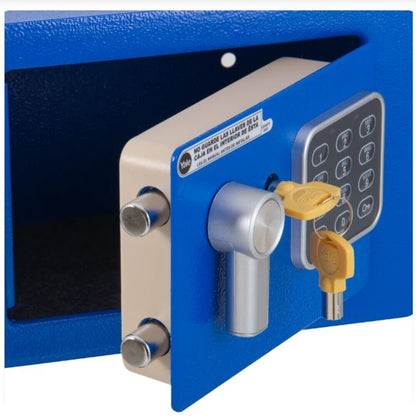 Caja Fuerte de Seguridad Digital Mini 4 litros Color Azul