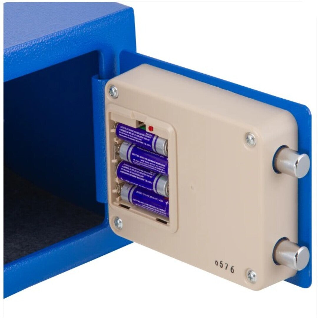 Caja Fuerte de Seguridad Digital Mini 4 litros Color Azul