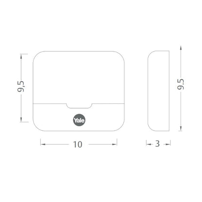 Pack Hub + Módulo Zig-Bee para Cerraduras YMF