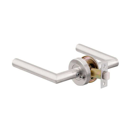 Cerradura Tubular con Manilla Toscana para Baño - Dormitorio Inoxidable