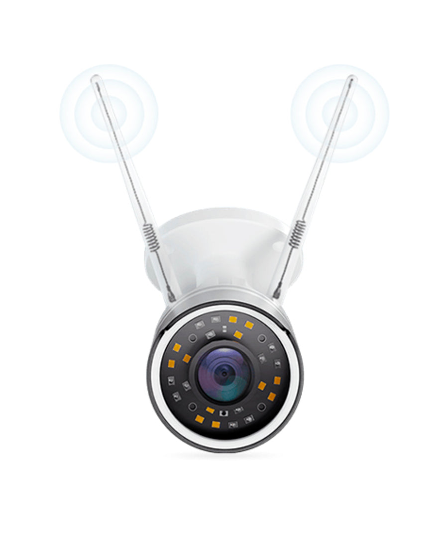 Pack 3 Camara WiFi/HD, V. Nocturna, Resistente a la Lluvia y App Yale Connect