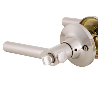 Cerradura Tubular Toscana FX Baño Níquel